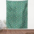 thumbnail image 4 of Ambesonne Botanical Fabric by the Yard Upholstery, Natural Exotic Pattern, 2 Yards, Multicolor, 4 of 5