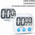 thumbnail image 2 of Digital Kitchen Timer - Magnetic Countdown Countup Timer With Large Led Display, 2 of 5