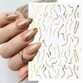 thumbnail image 2 of Nail Art Sticker DIY: 8 Sheets Self-Adhesive Manicure Decal Fingernail Sticker, 2 of 9
