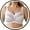 White, variant on Women's Plus Size Minimizer Bras for Women Full Coverage - Wireless Bra Unlined with Adjustable T-Shirt Bra & Wide Straps (White)​