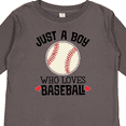 thumbnail image 4 of Inktastic Baseball Fan Quote Boys Sports Ball Boys Long Sleeve Toddler T-Shirt, 4 of 5