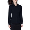 thumbnail image 6 of Womens Button Down Blouse Long Sleeve Regular Fit Work Blouse Professional Blouse, 6 of 8