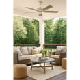 thumbnail image 3 of 903352FCW-NWA Hinkley Lighting Metro Wet - 52 Inch 5 Blade Ceiling Fan-Chalk White Finish, 3 of 14