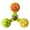 Green, variant on IFRINID Bird Cage Spinner Toy with Bells, Interactive Parrot Activity Wheel for Cockatiels, Budgies and Small Birds