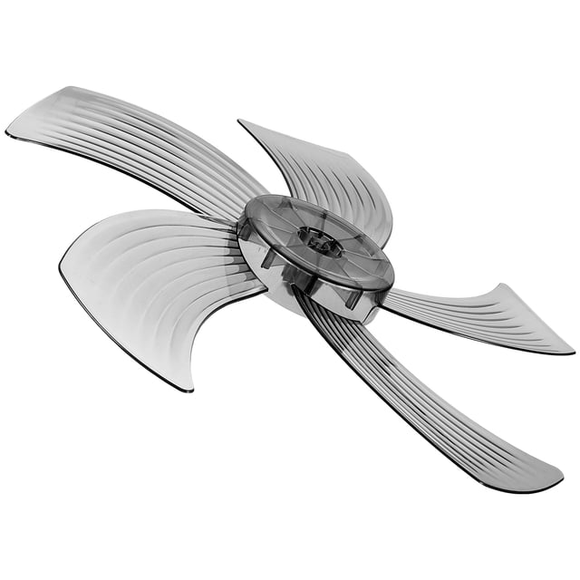 FUTUREORYY Fan Parts Replacement Black Plastic Five Blade Table Fan Accessory 1Set 14 Inch