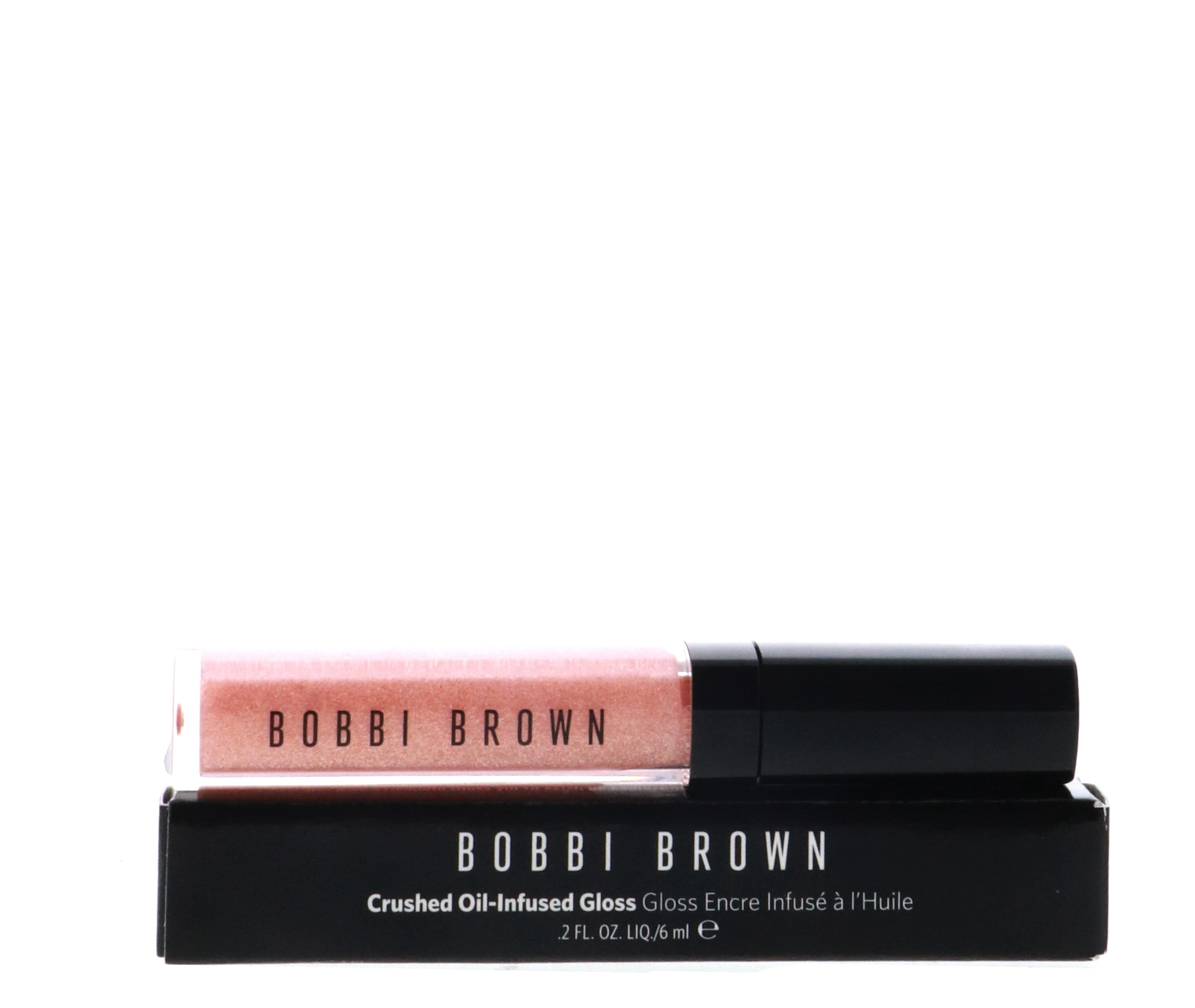 Bobbi Brown, Lipgloss Crushed Oil-Infused Shimmer, Bare Sparkle, 0.2oz/6ml