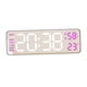 thumbnail image 1 of Reloj despertador LED para dormitorio, reloj de escritorio electrónico con repetición de alarma, pantalla de temperatura de 9 X 1,4 X 3 para niños,, 1 of 9