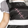 thumbnail image 3 of Broken Doll Costume for Adults, Women Size Small/Medium 2-8, by Fun World, 3 of 6