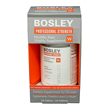 Bosley Healthy Hair Vitality Supplements For (Best Fruit For Hair)