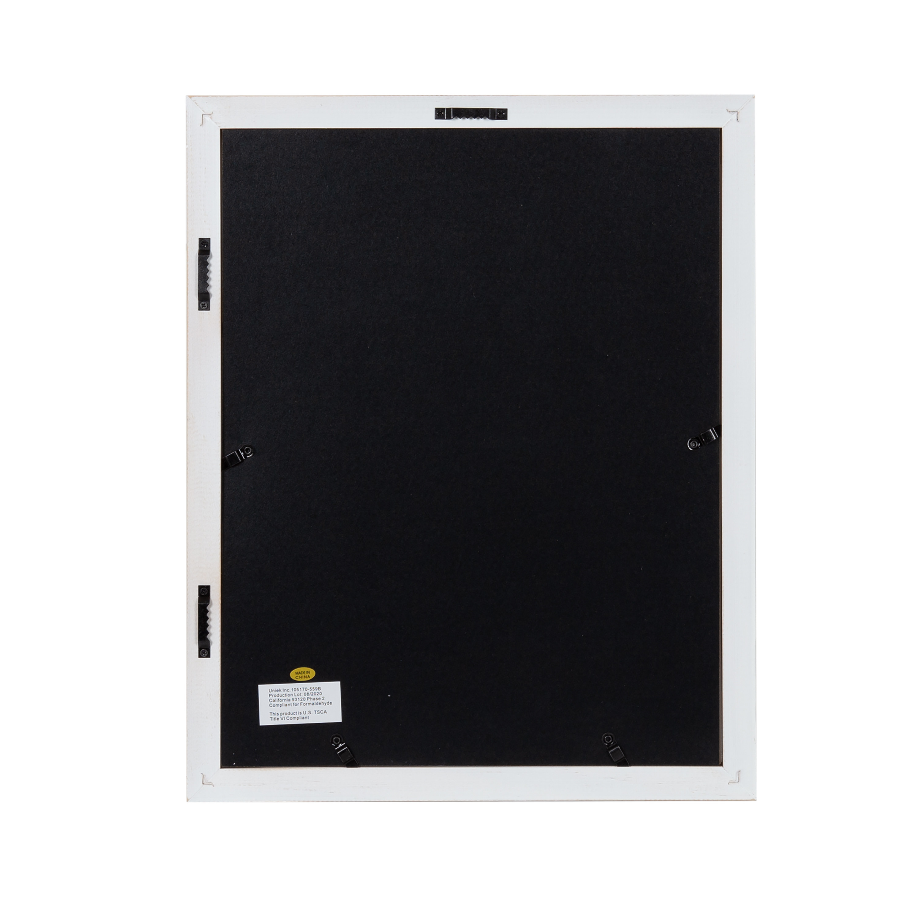 Kate and Laurel Bordeaux Gallery Wall Frame and Shelf Kit, Set of 5, Multiple Coastal Finishes, Assorted Size Frames and Display Shelf