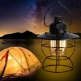 thumbnail image 3 of Linterna Vintage recargable por USB, linternas LED Retro, linterna colgante antigua, luz de Camping, luz de patio para uso en interiores y exteriores, 3 of 10