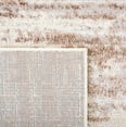 thumbnail image 6 of SAFAVIEH Skyler Walter Abstract Runner Rug, Brown/Ivory, 2'2" x 9', 6 of 7