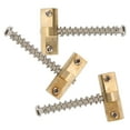 thumbnail image 1 of Sillín De 3 Piezas Para Puente De Guitarra, Soporte De Cuerda Empotrado De Latón, Repuesto Para Instrumentos De Cuerda, 1 of 7