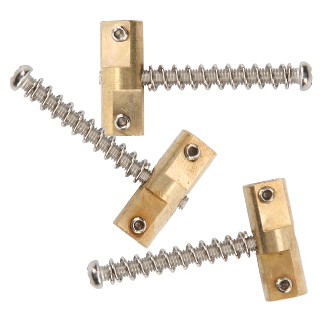 Guitar Bridge Saddles, Electric Guitar Saddle Set Guitar Accessories For Stringed Instrument 3Pcs/Set