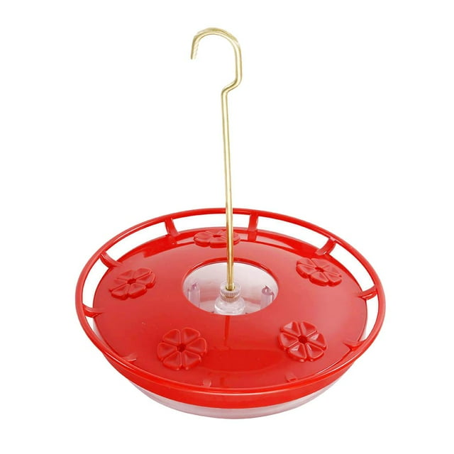 Alimentador de Colibrí para Exterior, Interior, Jardín, Patio, Alimentador de Semillas para Pájaros, Alimentador de Agua, Limpieza rojo CUTICAT alimentador de colibrí