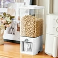 thumbnail image 2 of Miogawg Rice Dispenser, Grain Container Storage, Large Dry Food Storage Container With Measuring Cup & Time Scale, Food Dispenser Kitchen Organization And Pantry Store For Cereal Dry Food, 2 of 4