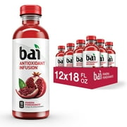 Bai Gluten-Free, Ipanema Pomegranate, Antioxidant Infused Drink, 18 Fl Oz, 12 Pack Bottles