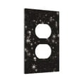 thumbnail image 2 of ZICANCN Outlet Covers Wall Plate, Snow Snowflake Light Switch Cover Decorative, Duplex Toggle Combo 1-Gang, 2 of 9