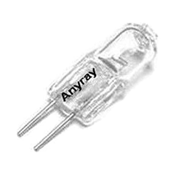 Anyray A1743Y (5)-Pack JC 20 Watt G5.3 12V 20W Bi Pin T3 12-Volt Halogen Light Bulb Clear 20Watt