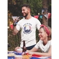 thumbnail image 2 of Spirit Of Rebel Eagle Seal T-Shirt Men -Smartprints Designs, Male Small, 2 of 4
