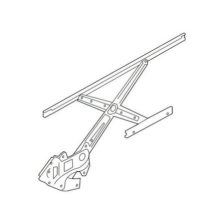 Genuine OE Mitsubishi Window Regulator - 5713A255 Fits select: 2020-2021 MITSUBISHI OUTLANDER SPORT, 2013-2015 MITSUBISHI OUTLANDER SPORT ES