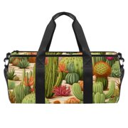 Cactus Durable Sports Bag with 17.7" Size, Interior Zipper Pocket, and Large Capacity - Ideal for Basketball, Luggage, Soccer, and Gym