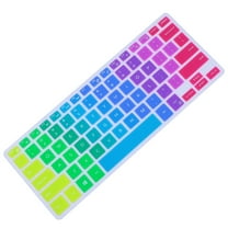 LEORX 1Pc Washable Silicone Keyboard Cover Thin Protective Keyboard Skin Noise Reduction