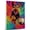 Airedale Terrier, variant on German Shepherd Dog Stretched Canvas Size 8x12 Soccer Canvas – Cute German Shepherd Canvas Wall Art of Puppy Playing Soccer, Perfect for Dog and Sports Fans