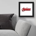 thumbnail image 3 of Gallery Pops Marvel Comics Avengers - Logo Wall Art, Black Framed Version, 12" x 12", 3 of 5
