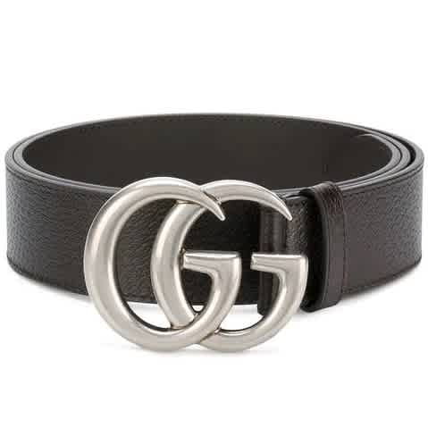 gucci women's belt silver g