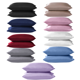 thumbnail image 5 of Matsuzay Funda de almohada Funda de almohada transpirable Funda de cojín con cremallera para la cabeza Funda de almohada para cama Juegos de cama Negro Matsuzay HA003270-01, 5 of 6