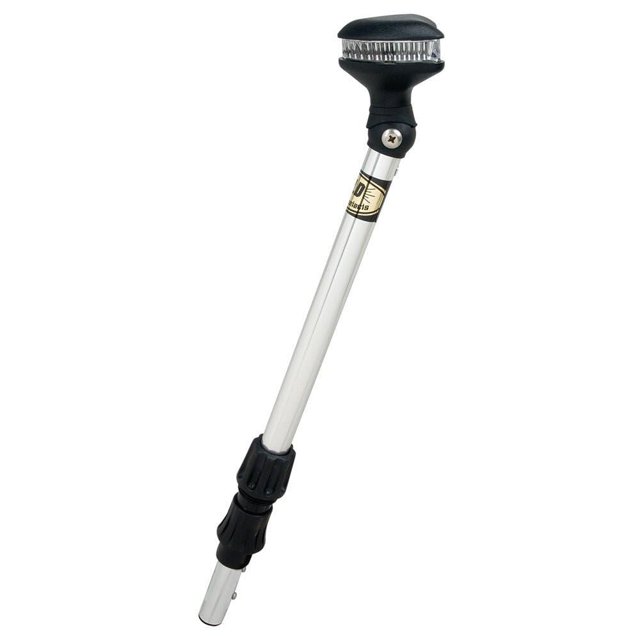 Lámpara de poste Perko Stealth Series L.E.D. universal de 36 cm