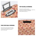 thumbnail image 5 of Haiem Mushroom Luggage Cover Printed Suitcase Covers for Luggage Elastic Washable Suitcase Protector Fits 18-32 Inch Luggage-Small, 5 of 9