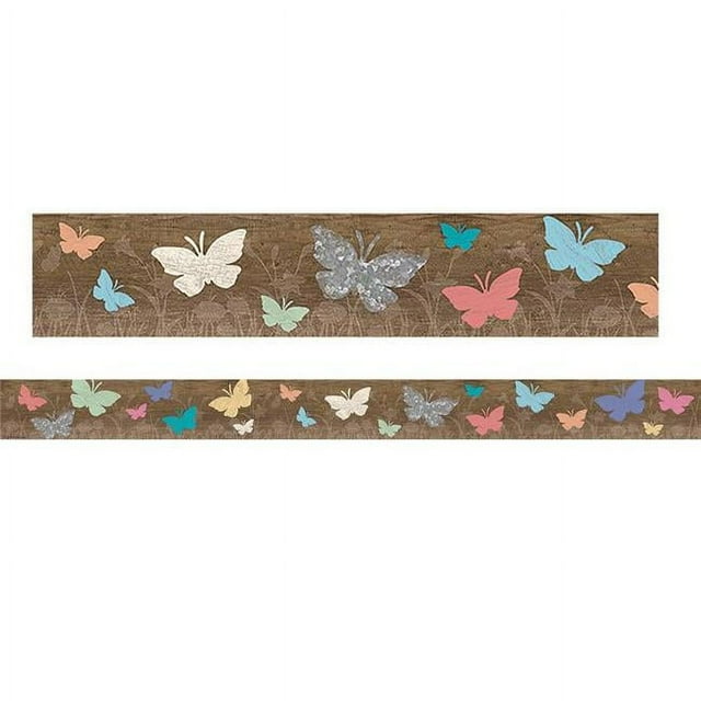Teacher Created Resources TCR8552-6 Spring Straight Border Trim Home Sweet Classroom - 6 per Pack