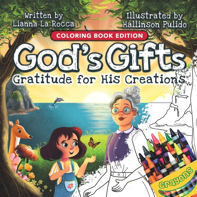 God's Gifts : Gratitude for His Creations, Coloring Book Edition  (Paperback) - Walmart.com