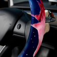thumbnail image 5 of Flamingo 14.5 Inch Printing PVC Leather Auto Accessories Steering Wheel Cover Car Wheel Covers Steering Wheel Cover, 5 of 6
