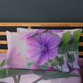 thumbnail image 3 of Flower Fitted Sheet Set with Pillowcase 3D Rose Printed Bedding Set Home Bedroom Decor,Queen (60"x80"), 3 of 5