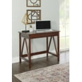 thumbnail image 5 of Linon Titian Laptop Desk, Antique Tobacco, 5 of 17