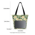 thumbnail image 5 of Kdxio Lilies Flowers Women Reusable Grocery Bags Foldable Ripstop,Reusable Shopping Bags for Shopping,Gym,Gift, 5 of 8