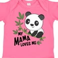 thumbnail image 4 of Inktastic My Mama Loves Me Cute Panda Boys or Girls Baby Bodysuit, 4 of 5
