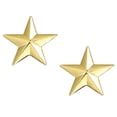 thumbnail image 1 of 1 pieza de broche unisex con forma de estrella, broche de diamantes de imitación, bisutería. Oro, 1 of 9