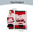 thumbnail image 3 of Nomeni Furniture Protection 2Pcs Christmas Santa For Refrigerator Door Handle Christmas Decoration Refrigerator Handle Glove Home Decor Microwave Door Handle Glove Refrigerator Door Handle Glove, 3 of 8