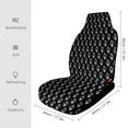 thumbnail image 2 of Paw Print（1） Set of 2 Car Seat Covers Seat for Carseats Front Seat Auto Car Interior Accessories Universal 2 Piece, 2 of 6