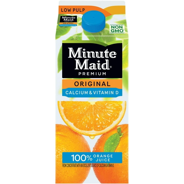 Minute Maid, Premium Original Calcium + Vitamin D Low Pulp ...