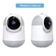 thumbnail image 2 of Camera 5G WiFi Baby Monitor 1080P Mini Indoor CCTV Camera AI Tracking Audio Video Surveillance Camera Ormromra WRMH-1534, 2 of 9