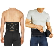 Men's Tommie Copper Comfort Back Brace, Black Size S/M