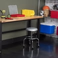 thumbnail image 2 of TRINITY Adjustable Height Aluminum Work Stool, 2 of 5