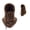 dark brown, variant on Men Face Cover Versatile Sports Cap Hooded Hat Winter Outdoor Costume Accessory Hooded Hat Keep Warm Outdoor