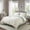Beige Green, variant on Duvet Dover Queen Size - 100% Cotton Comforter Cover, Breathable Bedlinen for Set for Queen Beds, 3-PC Wildflower Comforter Cover Sets,Desert Rose