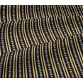 thumbnail image 4 of oneOone Cotton Jersey Mustard Yellow Fabric Stripe & Geometric Ethnic Sewing Material Print Fabric By The Yard 58 Inch Wide, 4 of 4